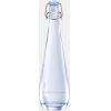Бутылка дизайнерская стеклянная, светло-голубая, логотип Vivreau, бугельная крышка, для газированной воды, объём 750мл