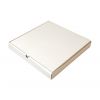 Коробка для пиццы 300х300х40мм картон белый