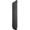 Панель боковая левая для холодильного стеллажа серии Манго, зеркальная, черная RAL9005