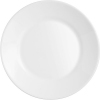 Тарелка D 23,5см h 2,5см  Restaurant, стекло белое