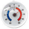 Термометр для холодильника (+1…+50-50) L 6,5см w 5,5см, пластик, белый