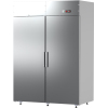 Шкаф холодильный, GN2/1, 1400л, 2 двери глухие, 10 полок, ножки, 0/+6С, дин.охл., нерж.сталь, R290, ручки короткие