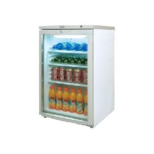Шкаф холодильный для напитков (минибар),  85л, 1 дверь стекло, 3 полки, ножки, 0/+10С, стат.охл., белый