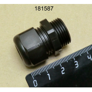 Гермоввод  M20x1.5 чёрный (под кабель 6-12 мм)