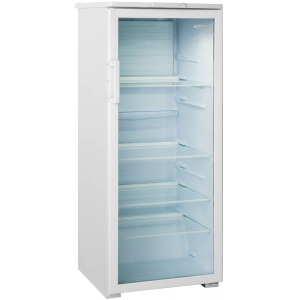 Шкаф холодильный,  290л, 1 дверь стекло, 4 полки стекло, ножки, +1/+10С, стат.охл., белый