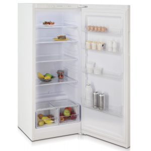 Шкаф холодильный бытовой,  295л, 1 дверь глухая, 5 полок, 2 ящика, ножки+ролики, 0/+8С, белый, класс А