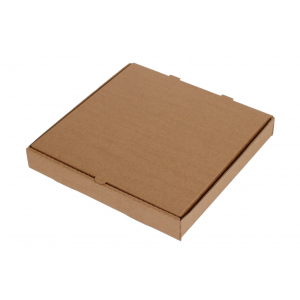 Коробка для пиццы 330х330х40мм картон крафт профиль «E»