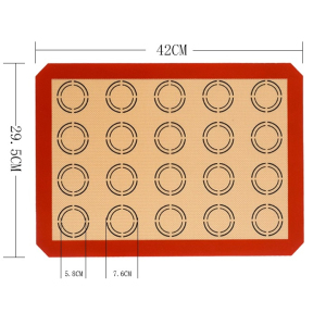 Коврик для выпечки L 42см w 29 Enigma Cookware SILICONE MAT