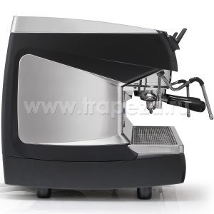 Кофемашина-автомат, 2 группы (выс.), мультибойлерная, черная, 380V, подогреватель чашек
