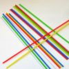 Палочки пластиковые для сахарной ваты 370мм, диаметр 5мм, цветной микс