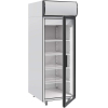 Шкаф холодильный для икры,  700л, 1 дверь стекло, 4 полки, ножки, -8/0С, дин.охл., белый, канапе, R290