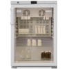 Шкаф холодильный медицинский,  150л, 1 дверь стекло, 4 полки стекло, +2/+15С, дин.охл., белый, подсветка