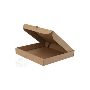 Коробка для пиццы 450х450х40мм картон крафт профиль 