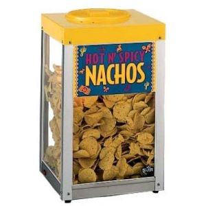 Подогреватель чипсов начос, настольный, вывеска Nachos (Уценённое)