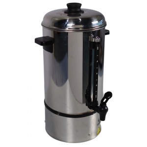 Водонагреватель гейзерный для приготовления чая или кофе, заливной, 10л, корпус нерж.сталь (б/у (бывший в употреблении))