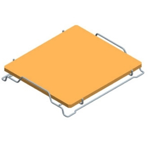 Камень для пиццы для печи микроволновой DS1400E, подставка (Уценённое)