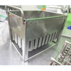 Эскимогенератор (фризер) для производства мороженого на палочке, напольный, 40шт. (за 25 минут), -20/-24С, на одну прессформу, колеса (Новое, после вы