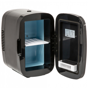Холодильник термоэлектрический для молока, 5л, черный, переносной, охлаждение/подогрев, для кофемашин (Новое, после выставок)