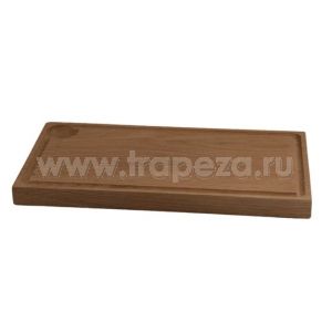 Доска L 32см w 17см h 2см для приготовления стейка, бук