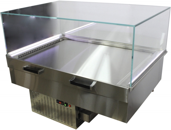 Витрина холодильная встраиваемая GASTROLUX ВСВ-127/MOR