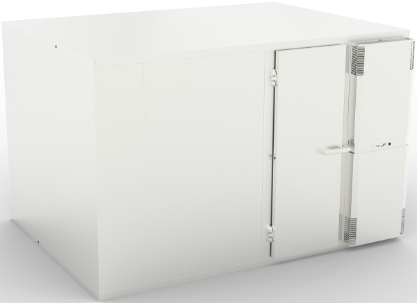 Камера холодильная замковая и Шип-Паз HAPPYCHEF CR R/L 18/18 S/S+SHELVING