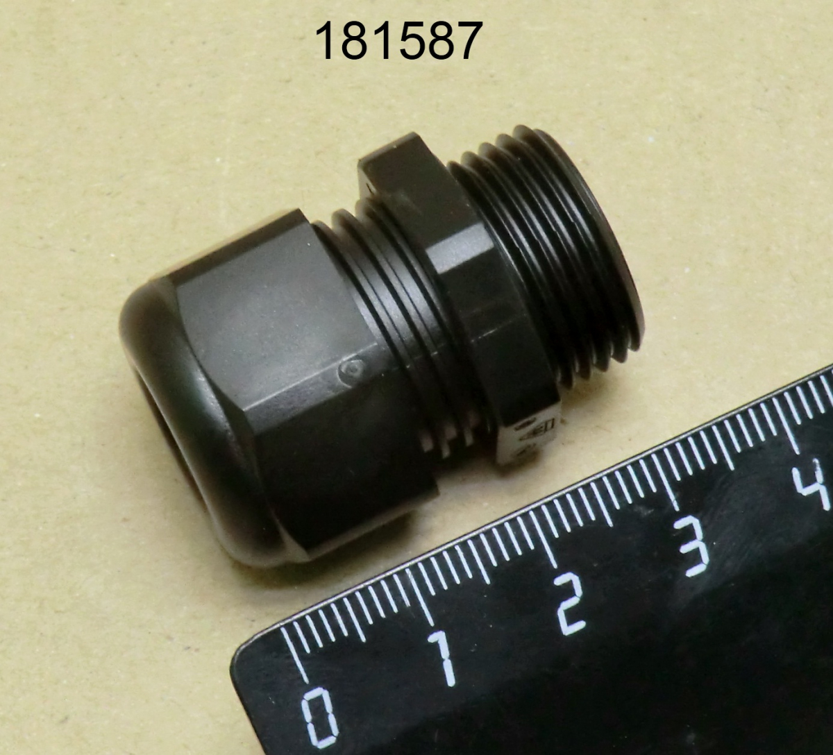 Гермоввод M20X1.5 чёрный (под кабель 6-12 мм)