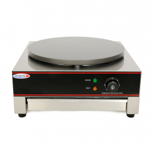 Блинница электрическая настольная, 2 поверхности D360мм чугун, корпус нерж.сталь Enigma 102563