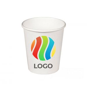 Стаканы бумажные для горячих напитков с логотипом Флексознак 133252