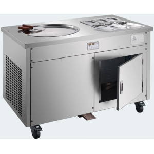 Стол производственный,  700х600х850мм, борт, открытый, 1 полка сплошная оцинк., разборный, уголок оцинк., ст.нерж.430 Viatto 166798