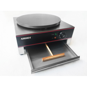 Блинница электрическая настольная, 2 поверхности D360мм чугун, корпус нерж.сталь Airhot 170244