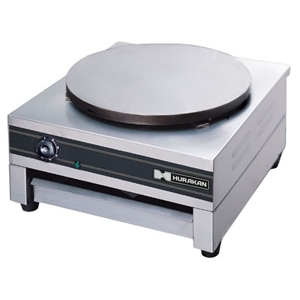 Блинница электрическая настольная, 2 поверхности D360мм чугун, корпус нерж.сталь Hurakan 170517