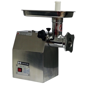 Мясорубка электрическая настольная, 600кг/ч, корпус алюминий, 380V, полный унгер нерж.сталь Hurakan 171110