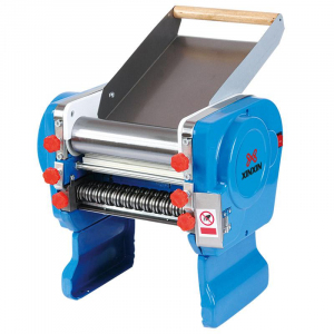 Тестораскатка электрическая напольная, лента 600х1400мм, управление педальное, зазор 0.2-37мм, сталь окраш., скорость регулируемая XINXIN 181672