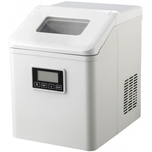 Льдогенератор для кускового льда,  33кг/сут, бункер 16.0кг, вод.охлаждение, корпус нерж.сталь, форма "кубик" A Viatto 220554