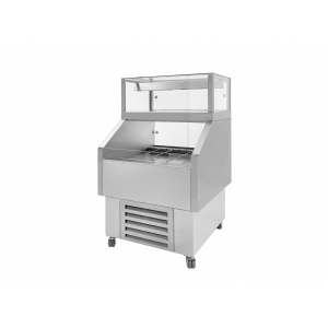 Витрина комбинированная напольная ROBOLABS ПХТ-075Д