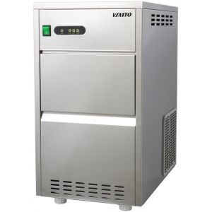 Льдогенератор для гранулированного льда,   90кг/сут, бункер 20.0кг, вод.охлаждение, корпус нерж.сталь Viatto 232692