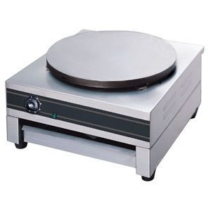 Блинница электрическая настольная, 2 поверхности D360мм чугун, корпус нерж.сталь STARFOOD 236606