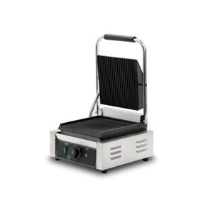 Гриль контактный, настольный, L0.52м, 2 зоны, поверхность 2 нижние рифленые+2 верхние рифленые чугунные, управление электромеханическое STARFOOD 236613