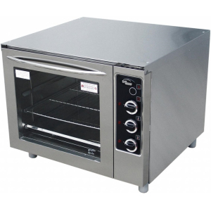 Шкаф жарочный, электрический, напольный, 2 камеры 8х(530х470мм), управление электромеханическое, стенд открытый, камера углер., корпус (лицо) нерж. Grill Master 251823