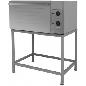 Шкаф жарочный, электрический, напольный, 1 камера 4х(530х470мм), управление электромеханическое, стенд открытый, камера углер., корпус (лицо) нерж. Grill Master 251835