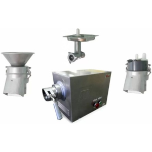 Машина универсальная кухонная напольная: насадки (мясорубка ММ+миксер планетарный ВМ+просеиватель МП-01), привод ПМ, подставка П-01, нерж.сталь Торгмаш Пермь 259808