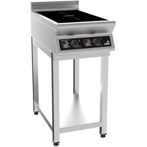 Плита электрическая напольная, 4 конфорки 4х2.8кВт, поверхность сплошная чугунная, шкаф духовой электрический конвекционный, пароувлажнение Kobor 276801