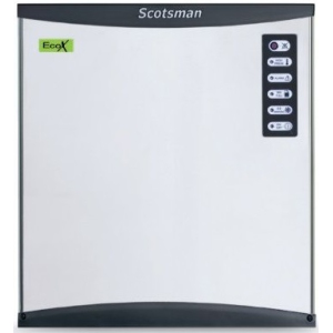 Льдогенератор для кускового льда,  33кг/сут, бункер 16.0кг, вод.охлаждение, корпус нерж.сталь, форма "кубик" A Scotsman 284746