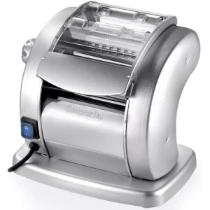 Тестораскатка электрическая напольная, лента 600х1400мм, управление педальное, зазор 0.2-37мм, сталь окраш., скорость регулируемая IMPERIA 287365