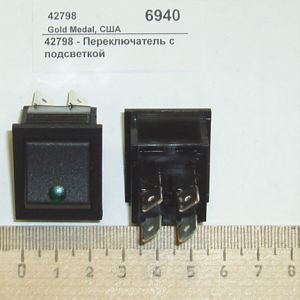Выключатель с подсветкой GOLD MEDAL PRODUCTS 42798