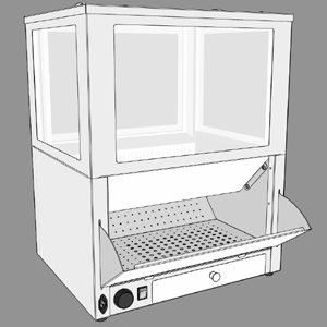 Витрины для насыпного попкорна RoboLabs 87931