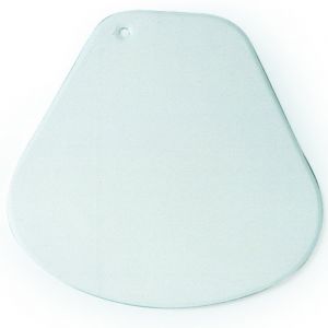 Скребок L 15см w 11см гибкий закругленный, пластик MARTELLATO 91975