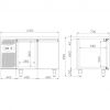 Стол холодильный STUDIO 54 DAIQUIRI 0/+8C GN 1260X700+VERSION -2 +8C
