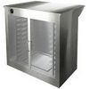 Шкаф расстоечный, 10GN1/1 или 10x(600х400), 2 двери распашные поликарбонат, +40/+80С, нерж.сталь, 220V, электромех.упр., увлажнение, для печей ALFA241