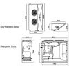 Сплит-система холодильная для камер до  13.20м3 POLAIR SM 218 P